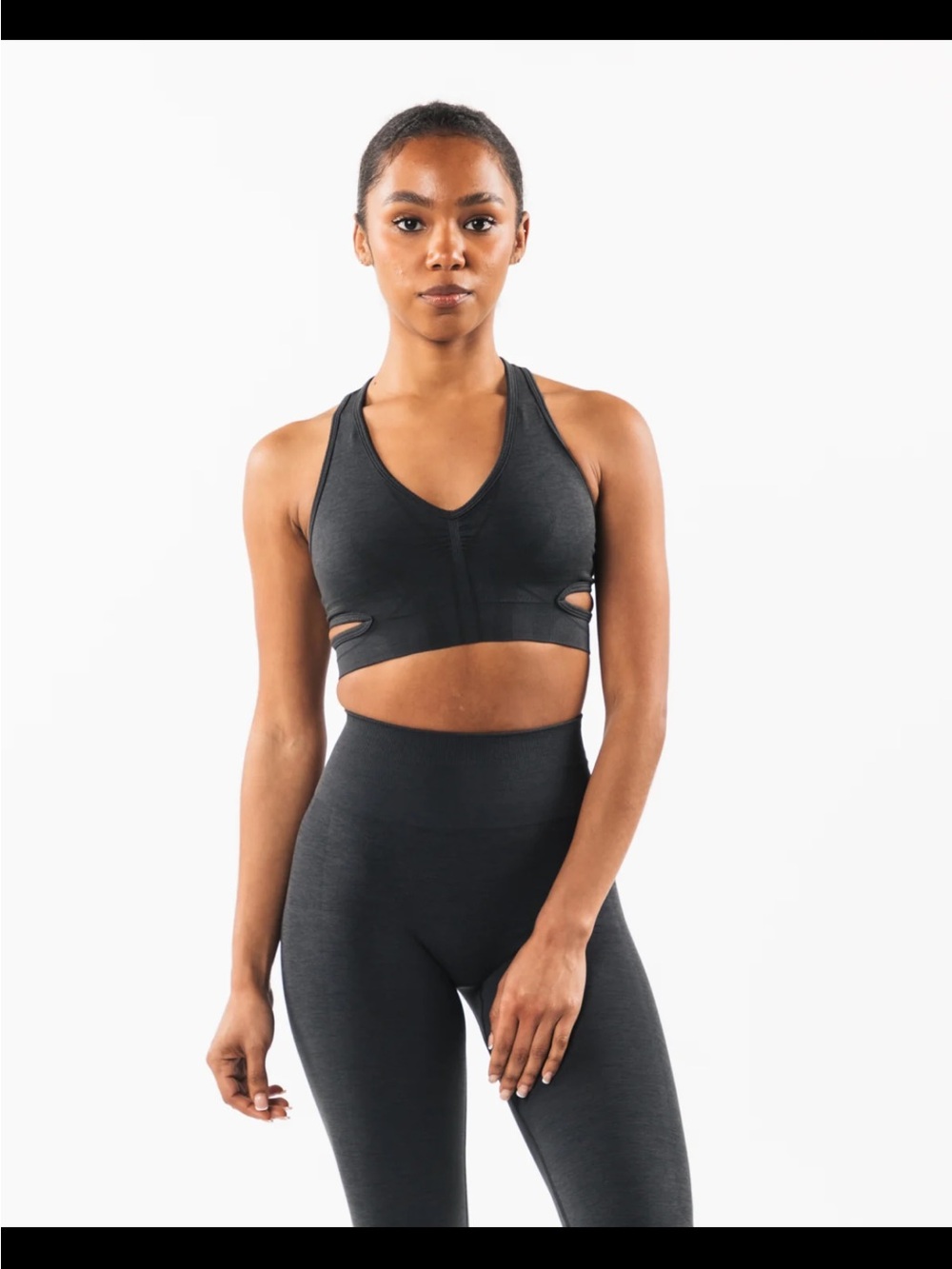 Alphalete Women's Charcoal Sports Bra